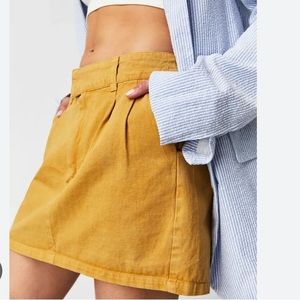 Free people cotton mini skirt NWOT